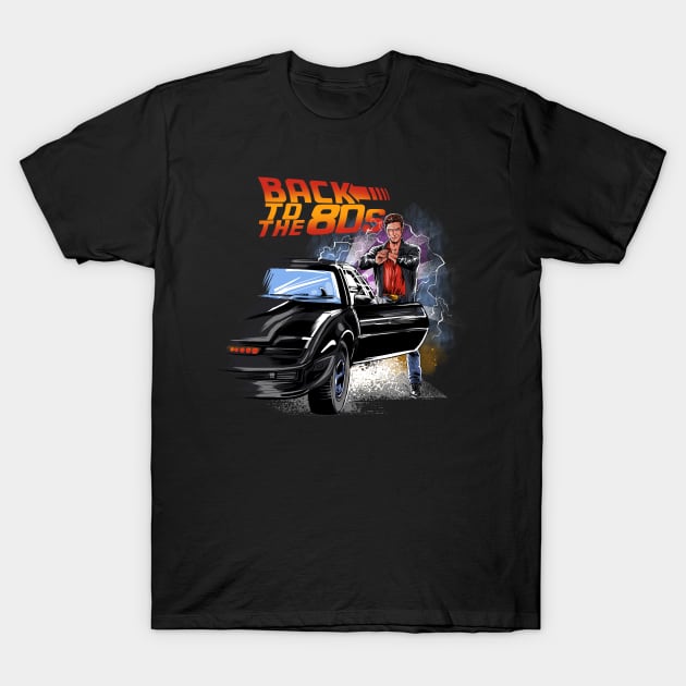 Back to the 80s T-Shirt by Zascanauta